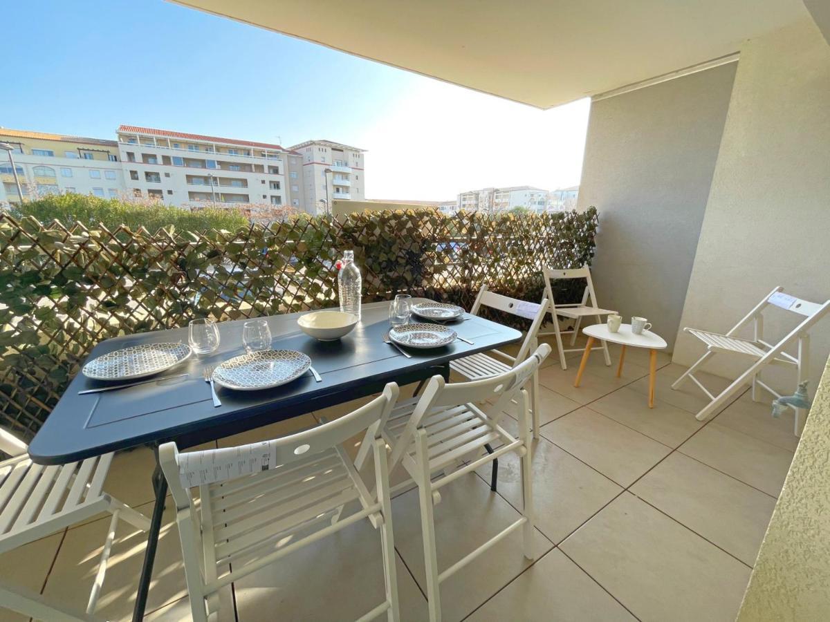 3P Climatise Avec Parking, Piscine, Proche Plage Et Commerces A Sete - Fr-1-338-497 Extérieur photo